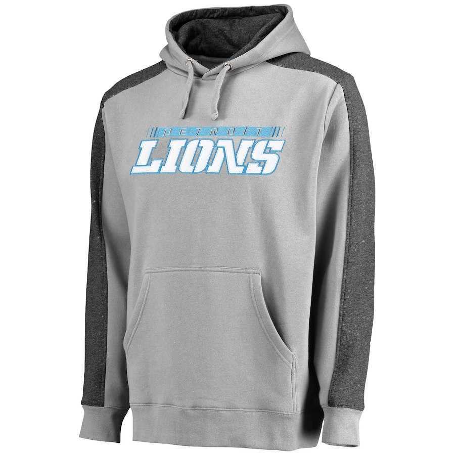 Men's Detroit Lions NFL Pro Line Westview Pullover Hoodie Gray,We sell and wholesale Men's Detroit Lions NFL Pro Line Westview Pullover Hoodie Gray on line form chian!